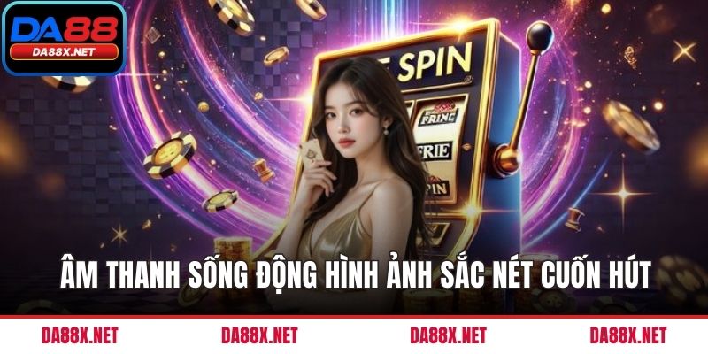 Âm thanh hình ảnh cuốn hút nâng trải nghiệm chơi