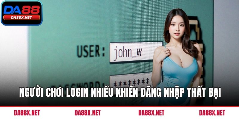 Người chơi login nhiều khiến đăng nhập thất bại
