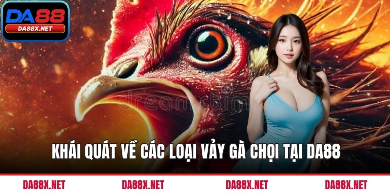 Khái quát về các loại vảy gà chọi tại DA88